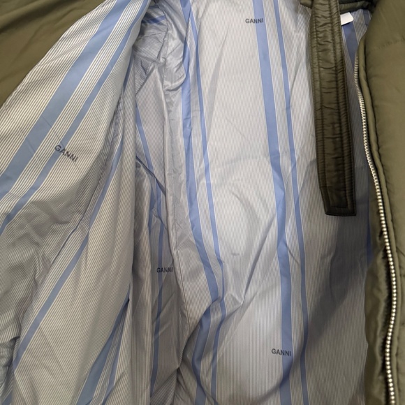 NWT GANNI Siny Quilted Vest Jacket in KALAMATA -Sz 6 - Picture 10 of 12